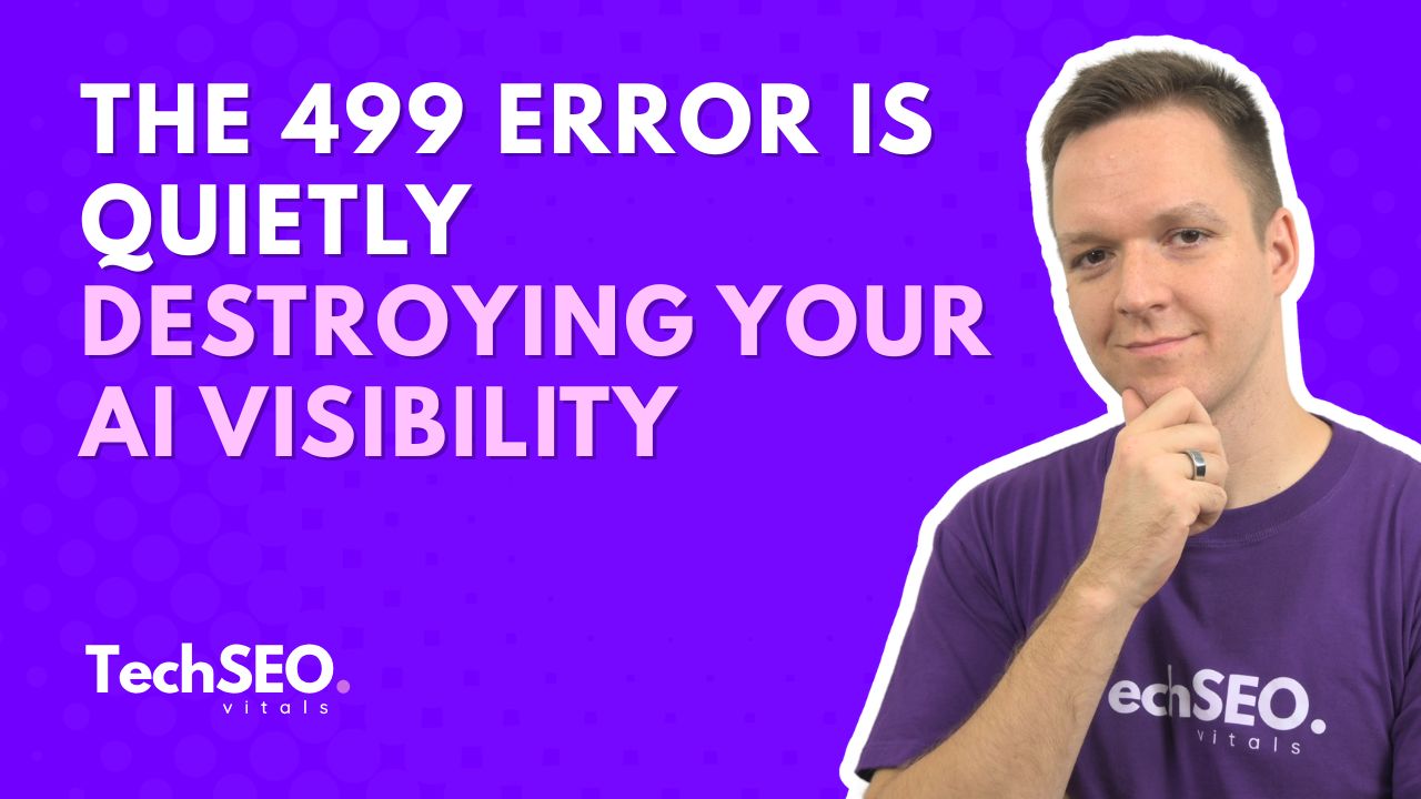 Chyba 499 vám potichu ničí viditeľnosť v AI