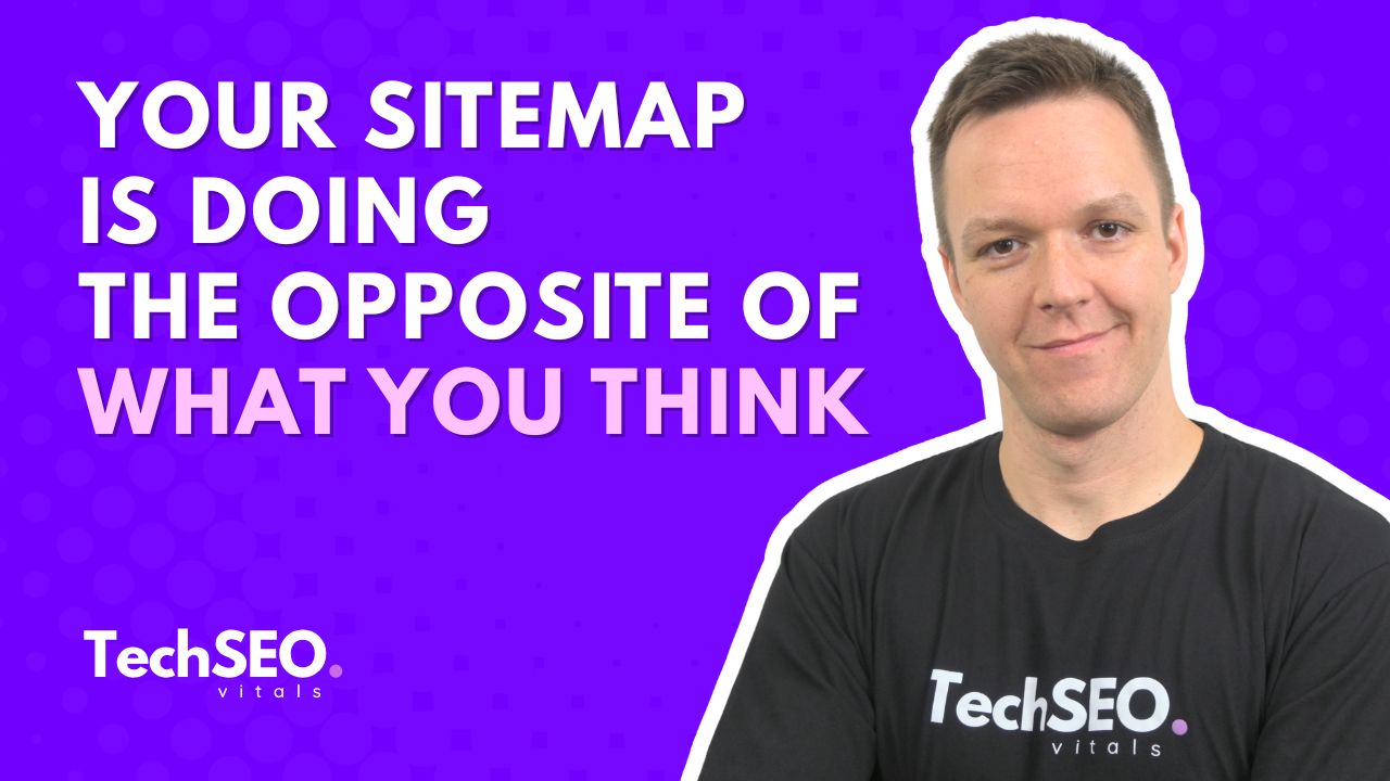 Vaša mapa stránok robí pravý opak toho, čo si myslíte